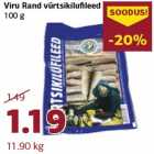 Allahindlus - Viru Rand vürtsikilufileed
100 g