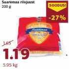 Allahindlus - Saaremaa riivjuust
200 g