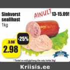 Allahindlus - Sinkvorst
sealihast
1kg