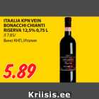 Allahindlus - ITAALIA KPN VEIN
BONACCHI CHIANTI
RISERVA 