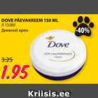 DOVE PÄEVAKREEM 150 ML 