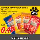 ESTRELLA MIKROPOPCORN 90 G