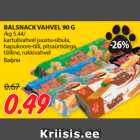 BALSNACK VAHVEL 90 G