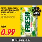 AURA FRESH PLUS
VALGE VIINAMARJA
MAHLAJOOK 2 L