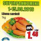 Allahindlus - Lõuna sardell 1 kg