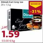 Allahindlus - Dilmah Earl Grey tee