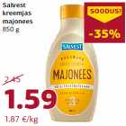 Salvest
kreemjas
majonees
850 g