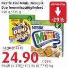 Allahindlus - Nestle Cini-Minis, Nesquik Duo hommikusöögihelbed