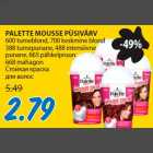 Allahindlus - PALETTE MOUSSE PÜSIVÄRV 600 tumeblond, 700 keskmine blond 388 tumepunane, 488 intensiivne punane, 665 pähkelpruun,668 mahagon