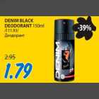 DENIM BLACK DEODORANT 150ml