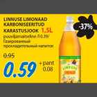 Allahindlus - LINNUSE LIMONAAD KARBONISEERITUD KARASTUSJOOK 1,5L puuviljamaitseline