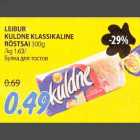 LEIBUR KULDNE KLASSIKALINE RÖSTSAI 300g