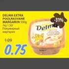 DELMA EXTRA POOLRASVANE MARGARIIN 500g