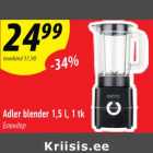 Allahindlus - Adler blender 1,5 l