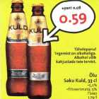 Allahindlus - Õlu Saku Kuld, 33cl