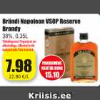 Allahindlus - Brändi Napoleon VSOP Reserve Brandy