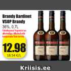 Allahindlus - Brandy Bardinet VSOP Brandy