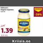 Allahindlus - Hellmann’s
Original majonees
420 ml