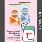 Allahindlus - Konserv koertele
NutriBalance,
1,24 kg 