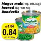 Allahindlus - Magus Mais 340g/neto285g ja Herned 400g/neto 265g Bonduelle