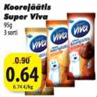 Koorejäätis Super Viva 95g 3 sorti