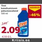 Allahindlus - Tiret
kanalisatsioonipuhastusvahend
500 ml