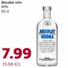 Allahindlus - Absolut viin