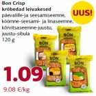 Allahindlus - Bon Crisp
krõbedad leivakesed