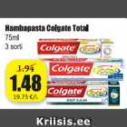 Allahindlus - Hambapasta Colgate Total