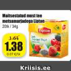 Allahindlus - Maitsestatud must tee metsamarjadega Lipton