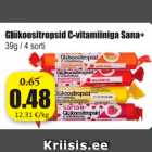 Glükoositropsid C-vitamiiniga Sana+