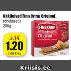 Allahindlus - Näkileivad Finn Crips Original