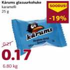 Allahindlus - Karums glasuurkohuke karamelli 25 g