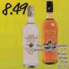 Allahindlus - Rumm Old Captain Caribbean 37,5%, 0,7 l