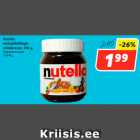 Allahindlus - Nutella
metspähklitega
võidekreem, 350 g