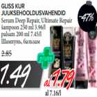 Allahindlus - Gliss Kur juksehooldusvahendid
Serum Deep Repair, Ultimate Repair