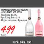 Prantsusmaa vahuvein J.P.Chenet Ice
Sparkling, Sparkling Rose