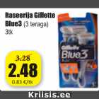 Allahindlus - Raseerija Gillette Blue3