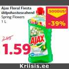 Ajax Floral Fiesta
üldpuhastusvahend