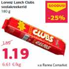 Allahindlus - Lorenz Lunch Clubs
soolakreekerid
180 g