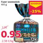 Allahindlus - Fazer seemneleib
400 g