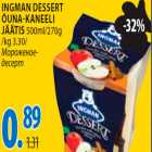 Ingman dessert õuna-kaneeli jäätis