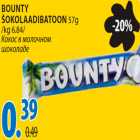 Bounty šokolaadibatoon