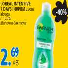 Allahindlus - Loreal intensive 7 days ihupiim