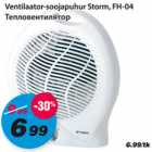 Allahindlus - Ventilaator-soojapuhur Storm FH-04