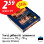 Toored grillvorstid lambasooles