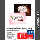 Allahindlus - Kompvek Geisha, Fazer, 150 g