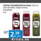 Allahindlus - HEYDAY KÜLMPRESSITUD MAHL 
250 ml