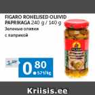 FIGARO ROHELISED OLIIVID 
PAPRIKAGA 
