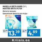 MARELLA BRITA KANN 
2,4 l,
MAXTRA BRITA FILTER